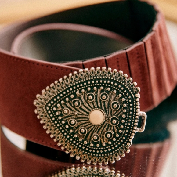 Sezane Tamara Belt Sz 95 - Picture 3 of 8